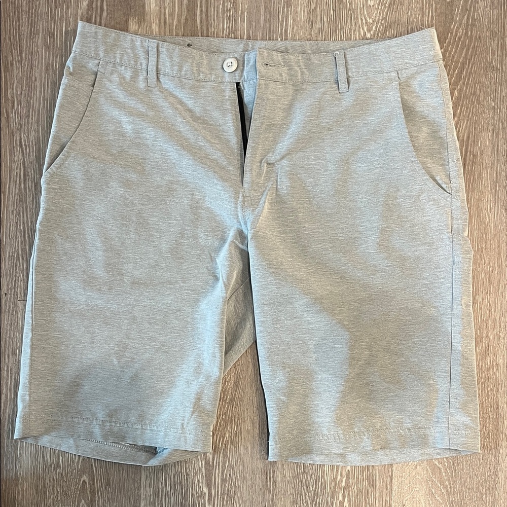 Men's Gray Casual Shorts